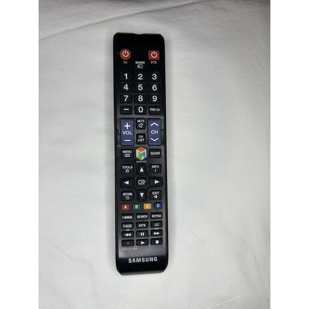 Samsung Remote‎ Control Unisex OS Black Excellent BN59-01178W Smart TV OEM
